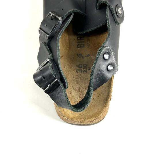 Birkenstock Unisex Tokyo Super Grip Black Clogs - Picture 6 of 7